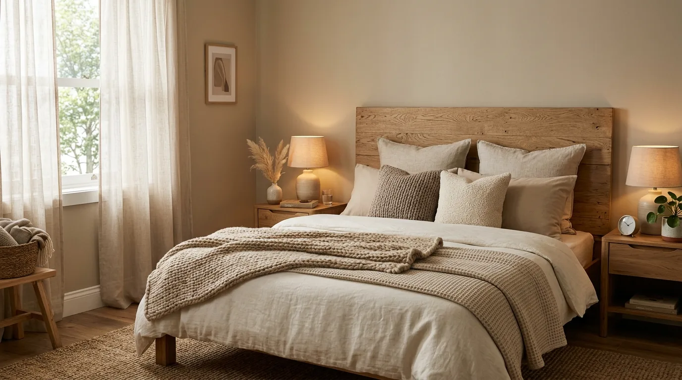 Use throws and pillows to make seating more inviting inspiration for a hygge home interior.